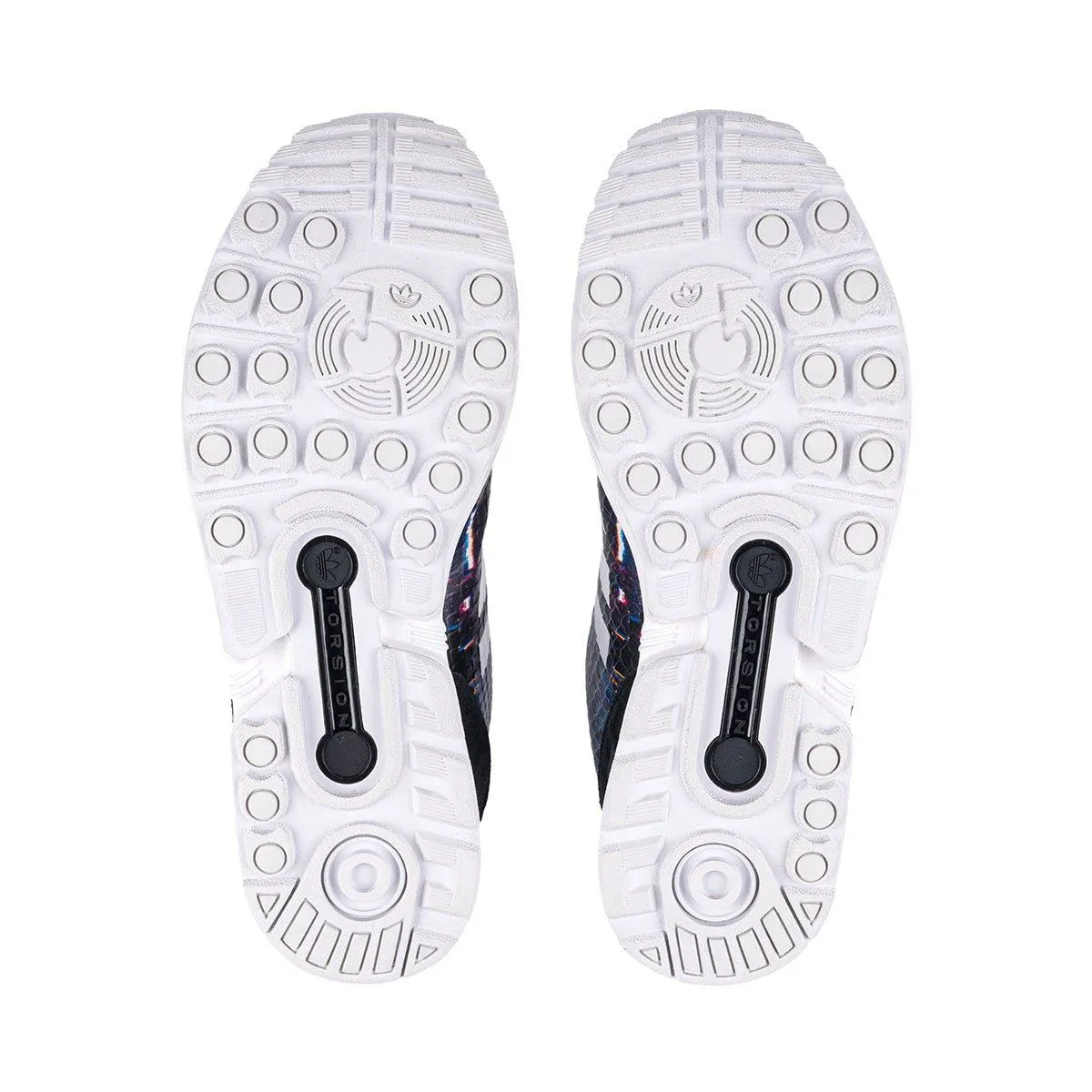 Adidas Zx Flux Low-Top Sneakers Leather Black Colour For Women