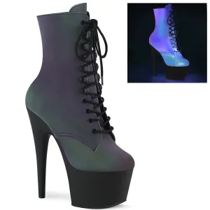 ADORE-1020REFL Green Multi Reflective/Black Matte