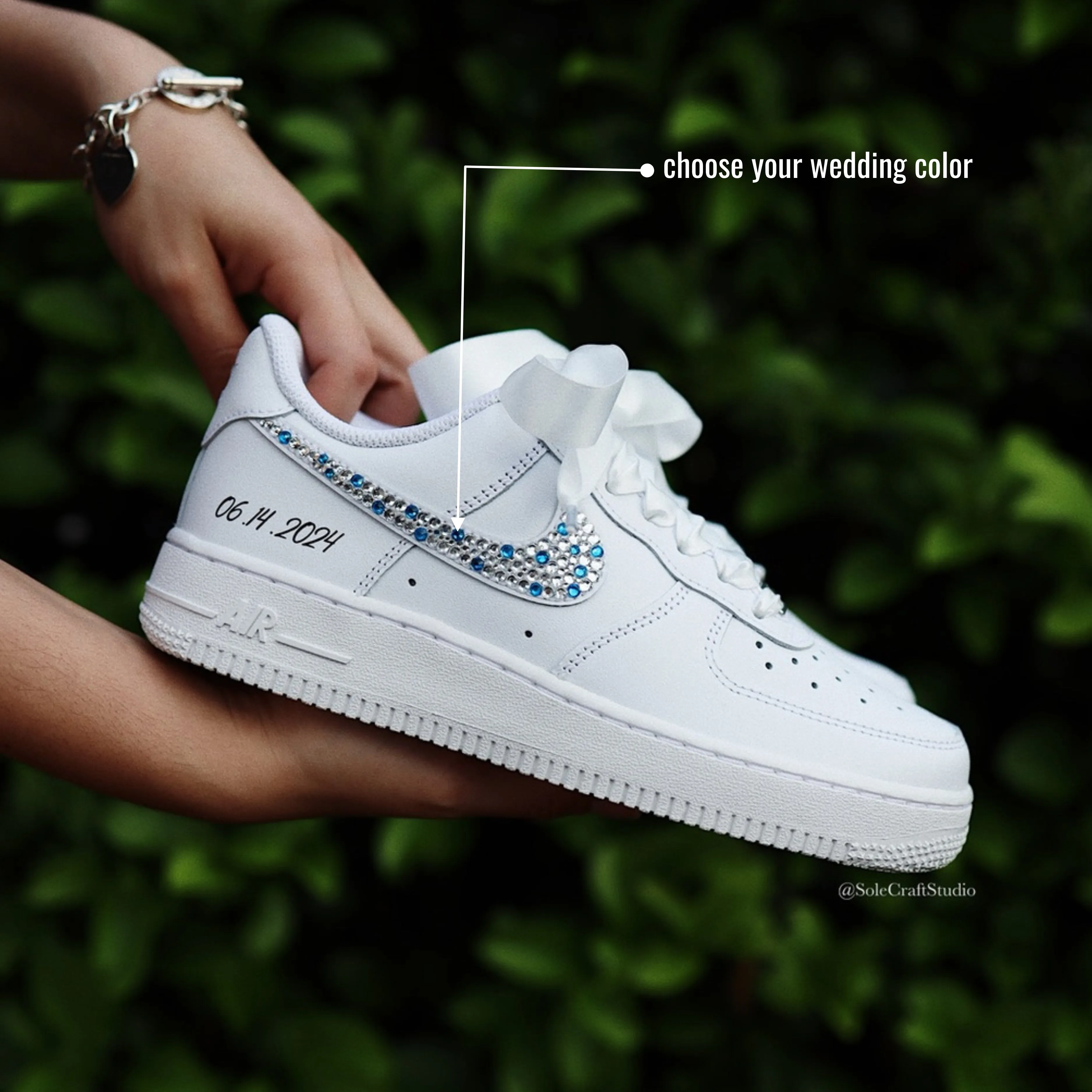 AF1 Crystals "Your Color"