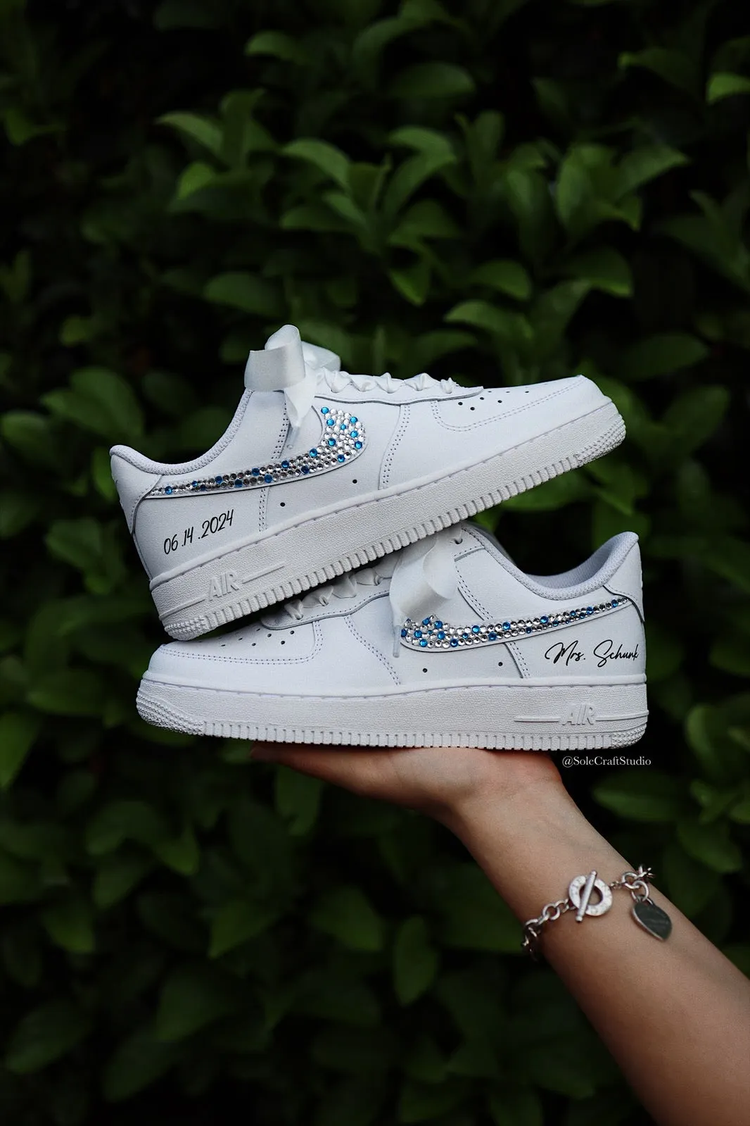 AF1 Crystals "Your Color"