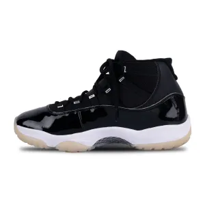 Air Jordan 11 Retro Jubilee 25Th Anniversary High-Top Sneakers Leather Black Colour For Men