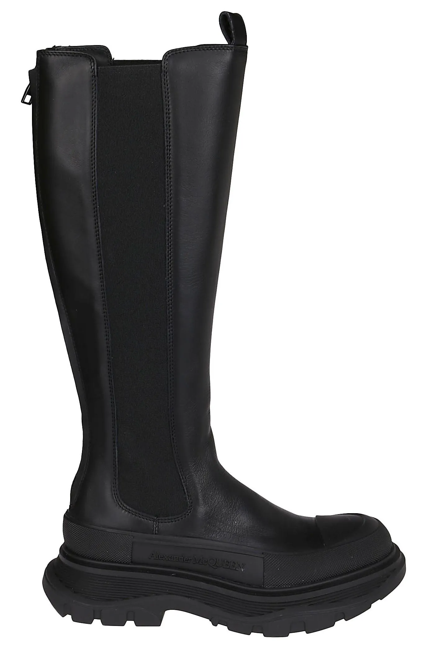 Alexander McQueen Tread Slick Knee-High Boots