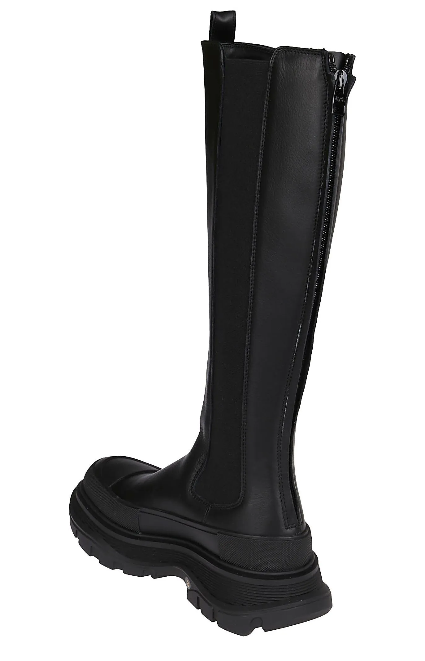 Alexander McQueen Tread Slick Knee-High Boots