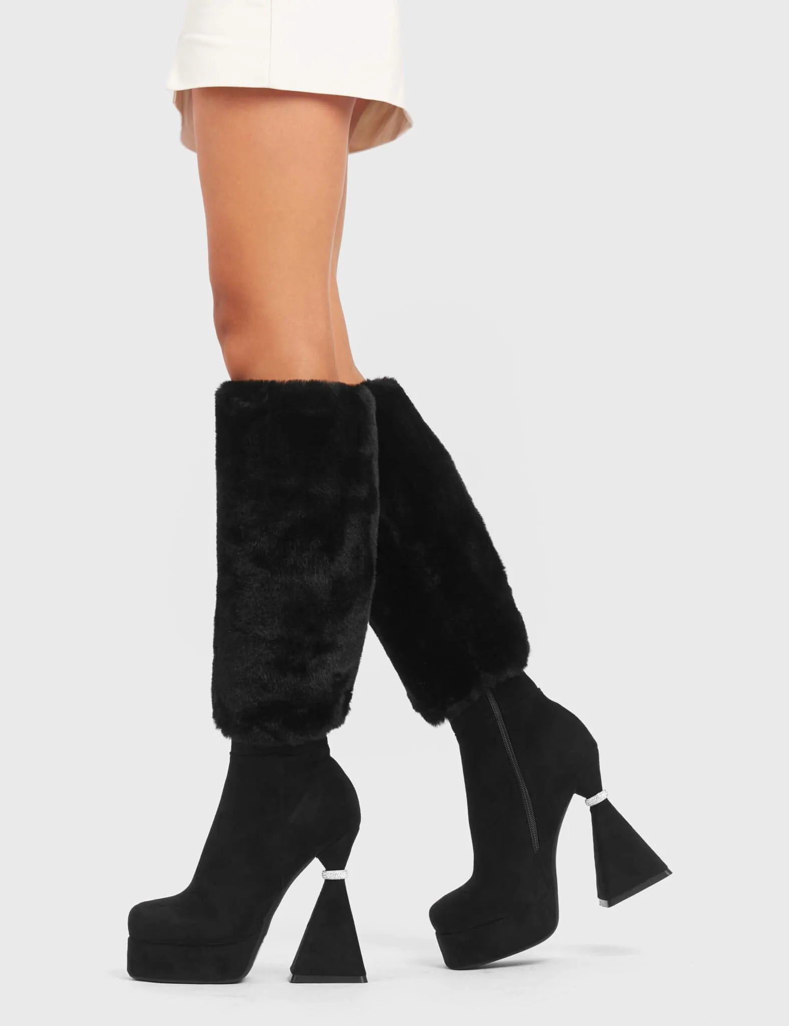 Ambitious Platform Knee High Boots