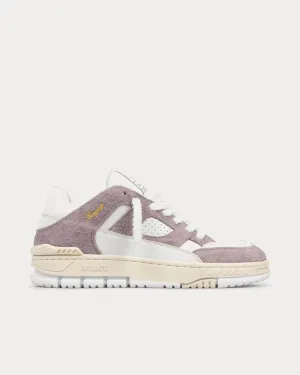 Area Lo Fluffy Off White / Mauve Low Top Sneakers