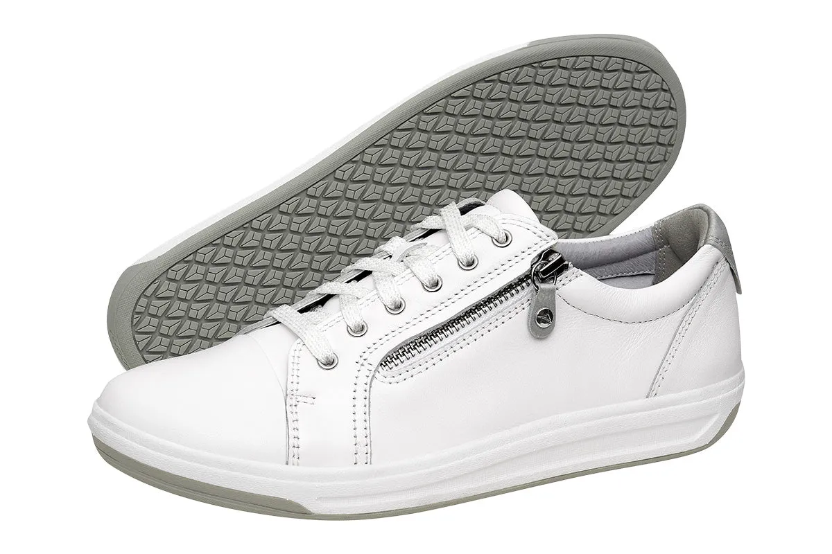 Ascent Stratus Zip C White Womens