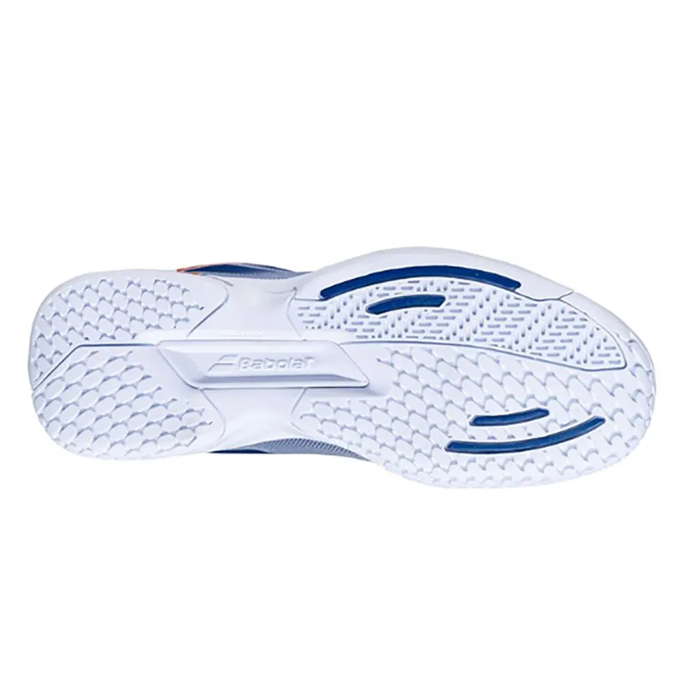 Babolat  Jet All Court Blue Orange Juniors Tennis Shoes
