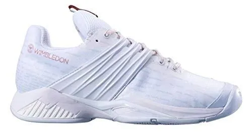 Babolat Women`s Propulse Fury All Court Wimbledon Tennis Shoes White (8.5 - TennisExpress)