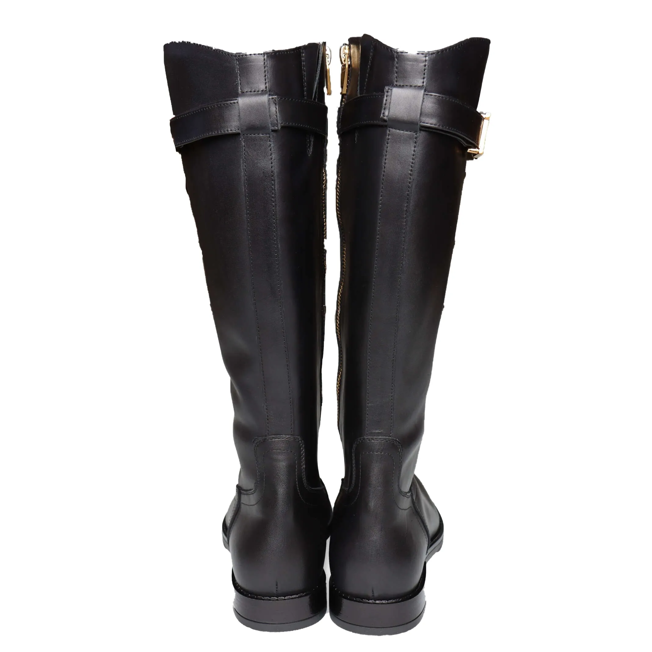 Balmain Kids B Buckle Knee-High Boots