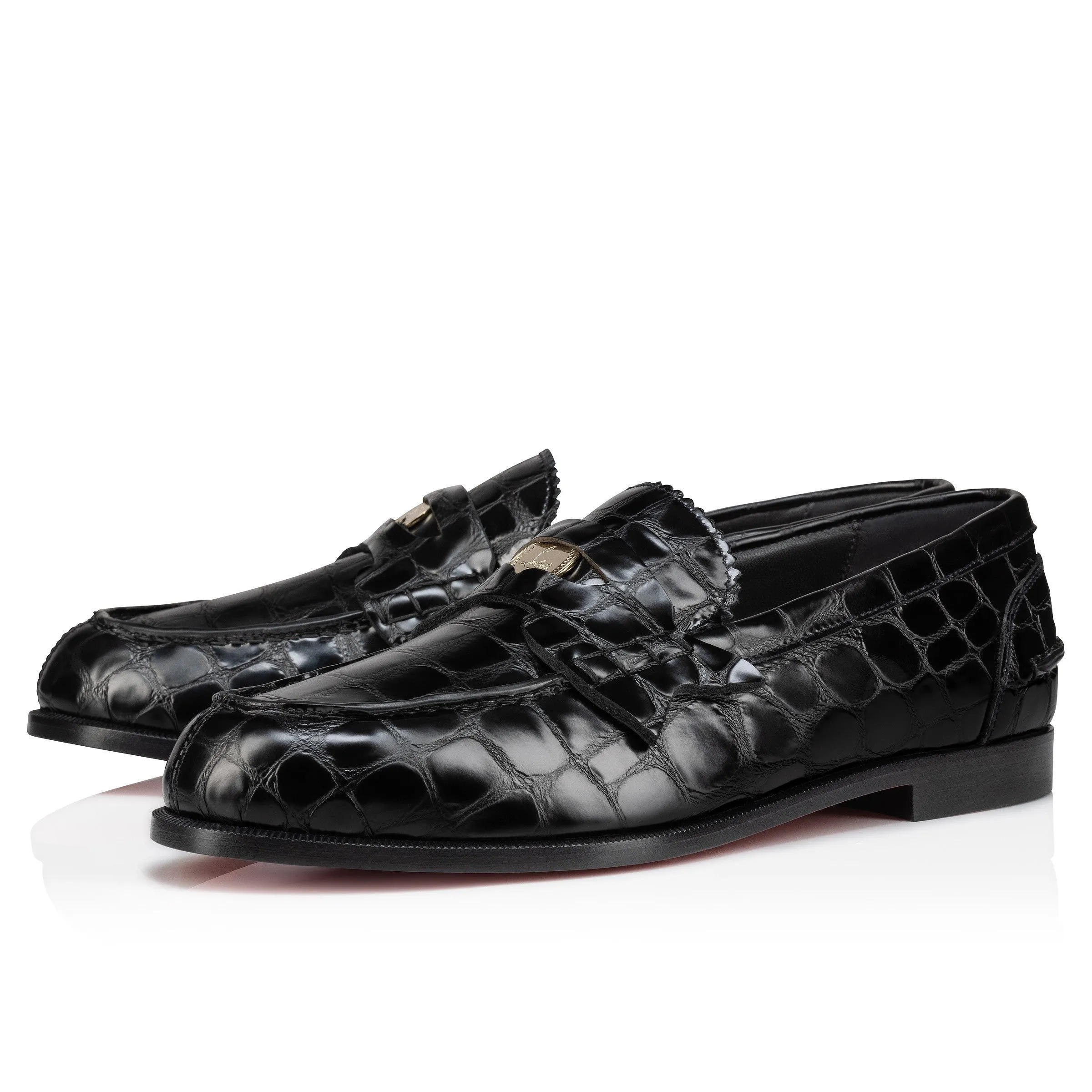 Black Flat Moccasins for Women