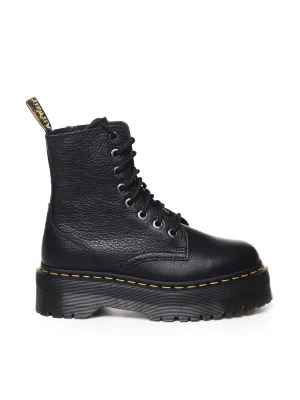 Black Pisa Platform Boots