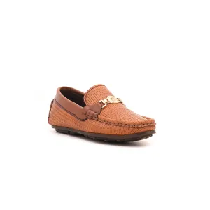 Boys Mustard Formal Moccasins KD0404