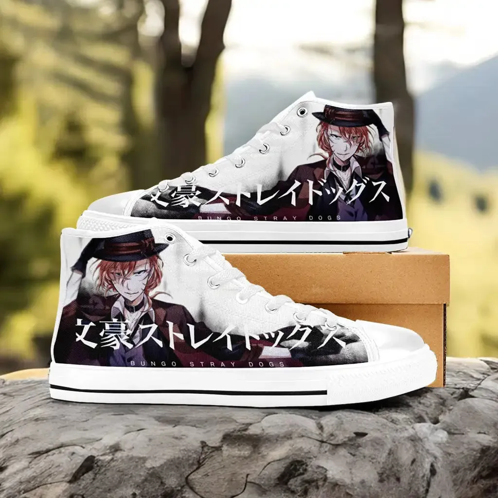 Bungou Stray Dogs Ranpo Shoes High Tops Sneakers for Kids and Adults