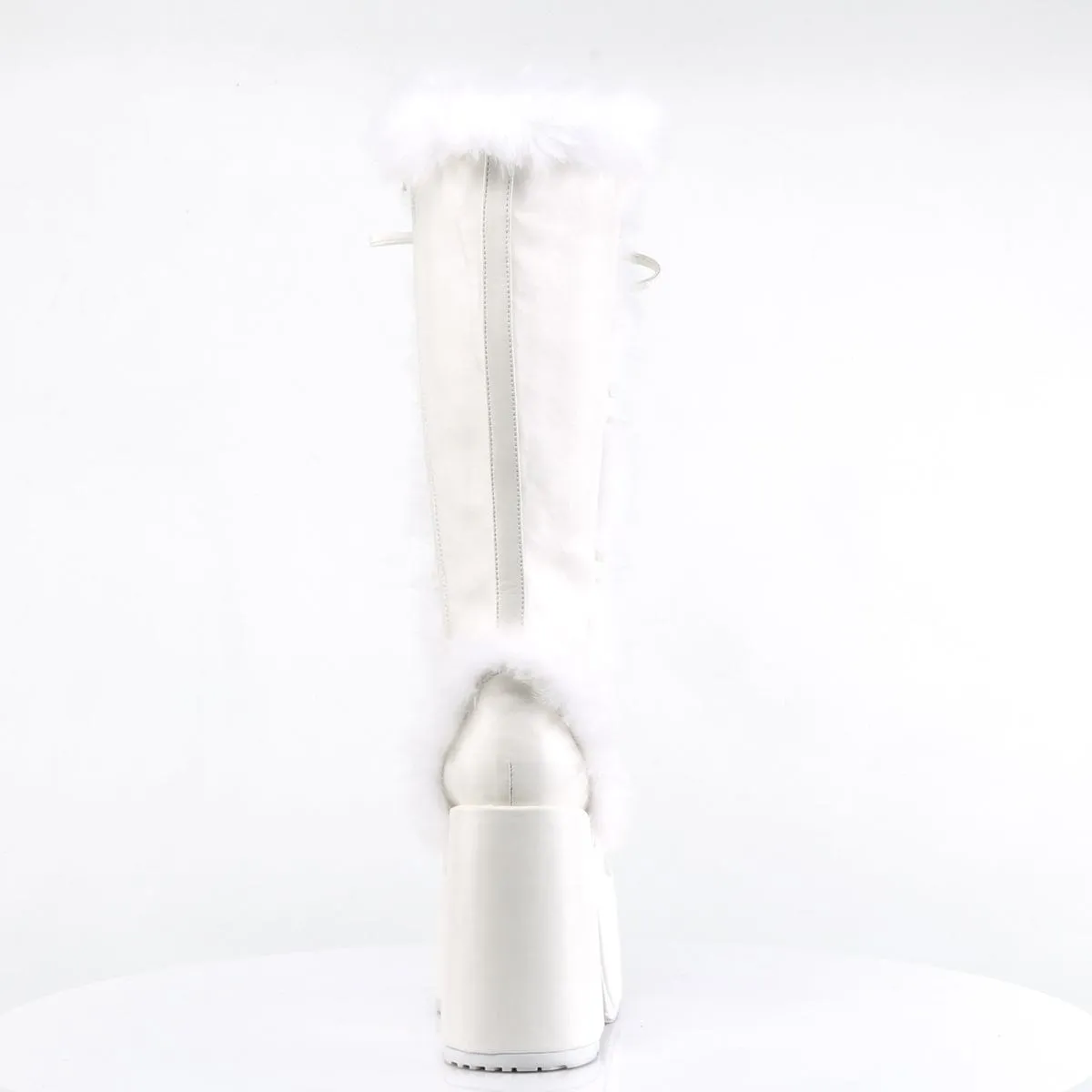 CAMEL-311 White Vegan Leather