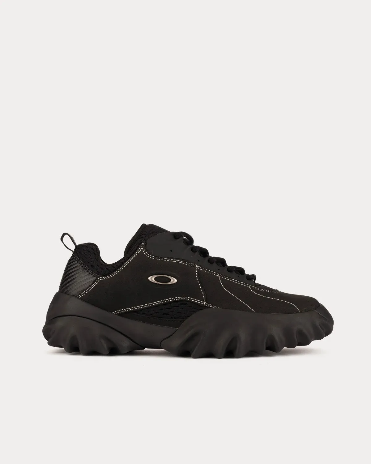 Chop Saw Nubuck Black Low Top Sneakers