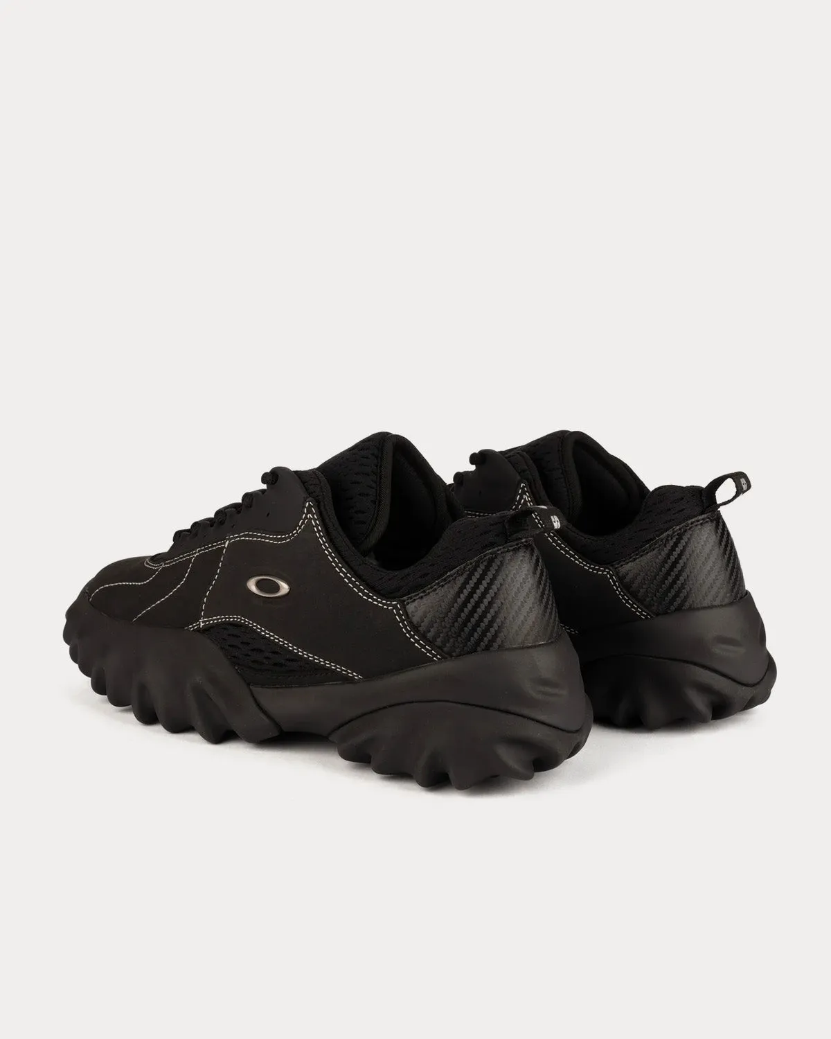 Chop Saw Nubuck Black Low Top Sneakers