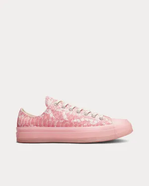 Chuck 70 Snake Pink Dogwood / Vintage White Low Top Sneakers