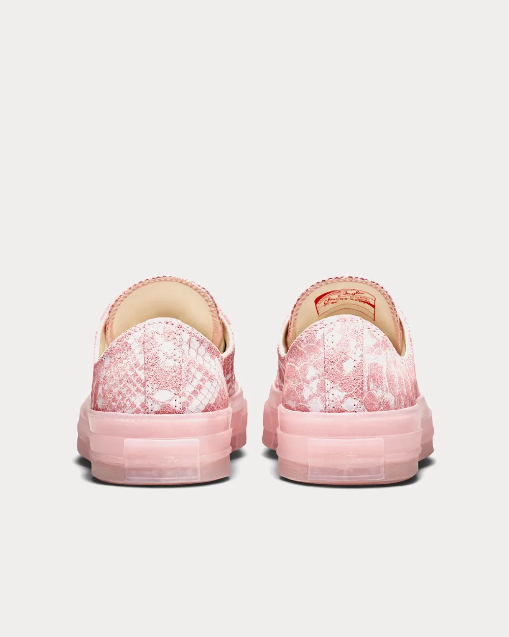 Chuck 70 Snake Pink Dogwood / Vintage White Low Top Sneakers