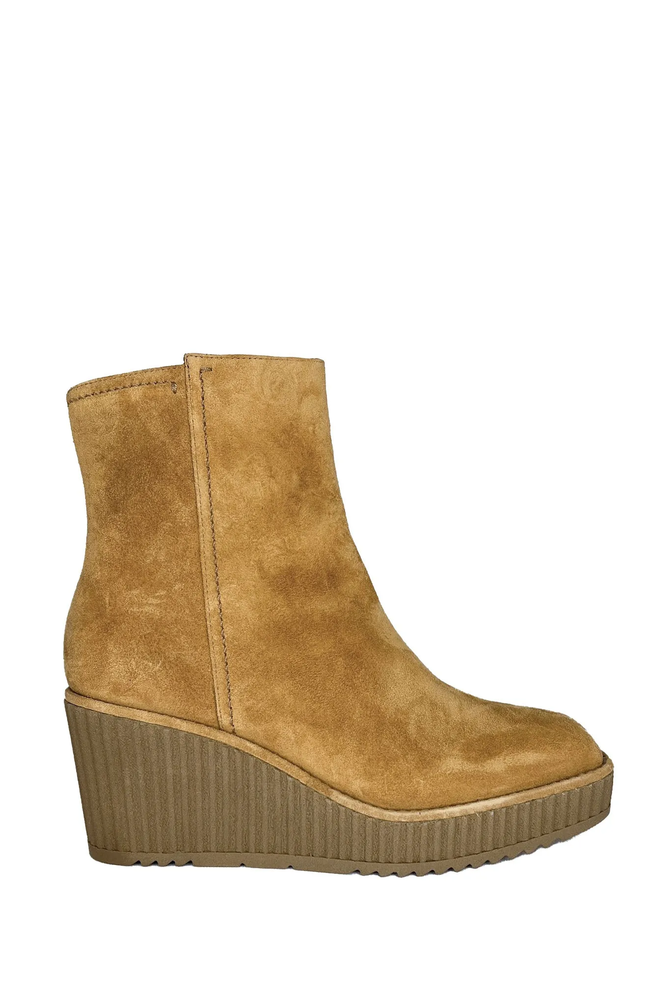 Claudia Wedge Boot - Honey