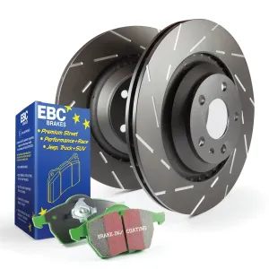 EBC Brakes S2KF1124 S2 Kits Greenstuff 2000 and USR Rotors