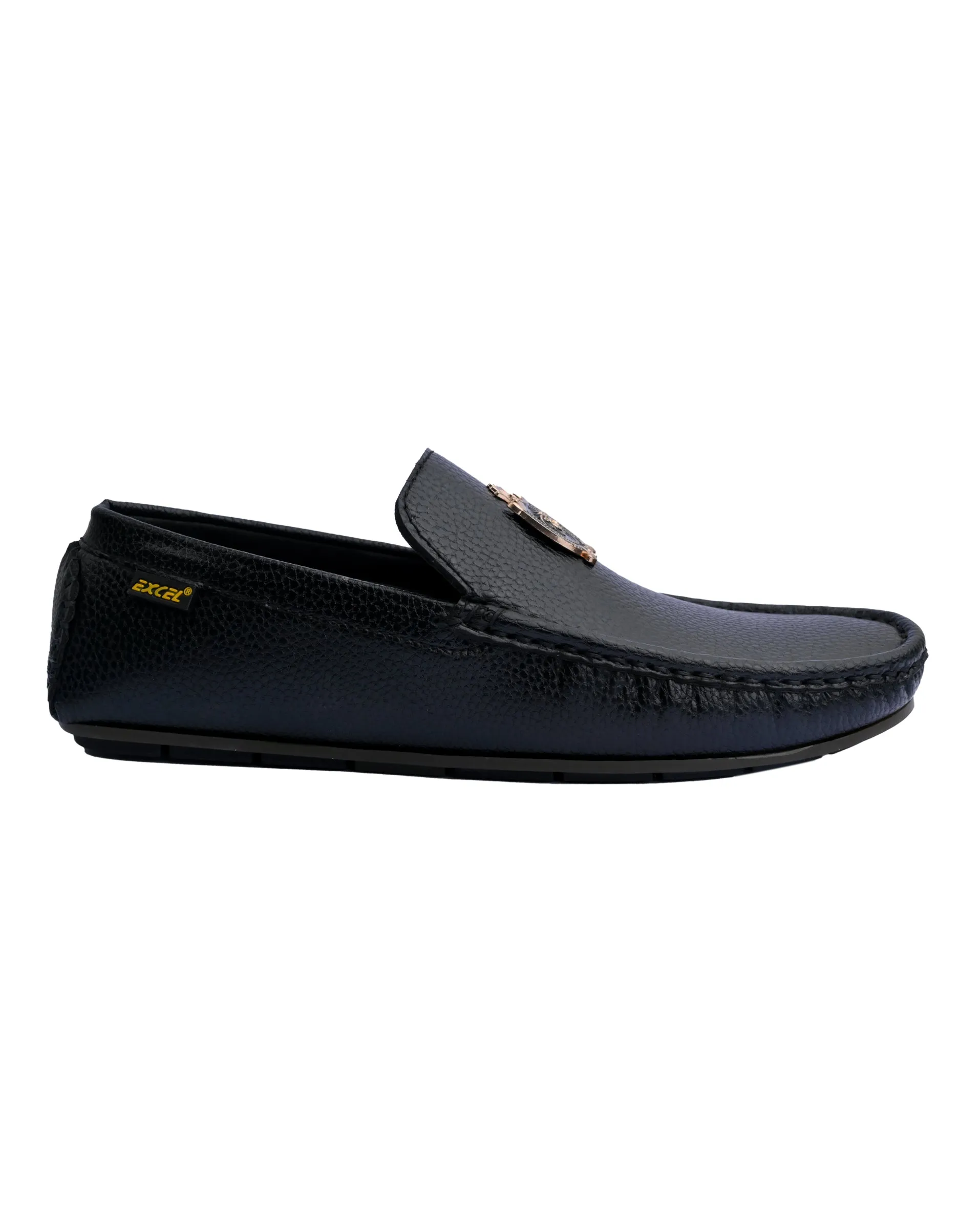 EX-8010-Black-Men Driving Moccasins