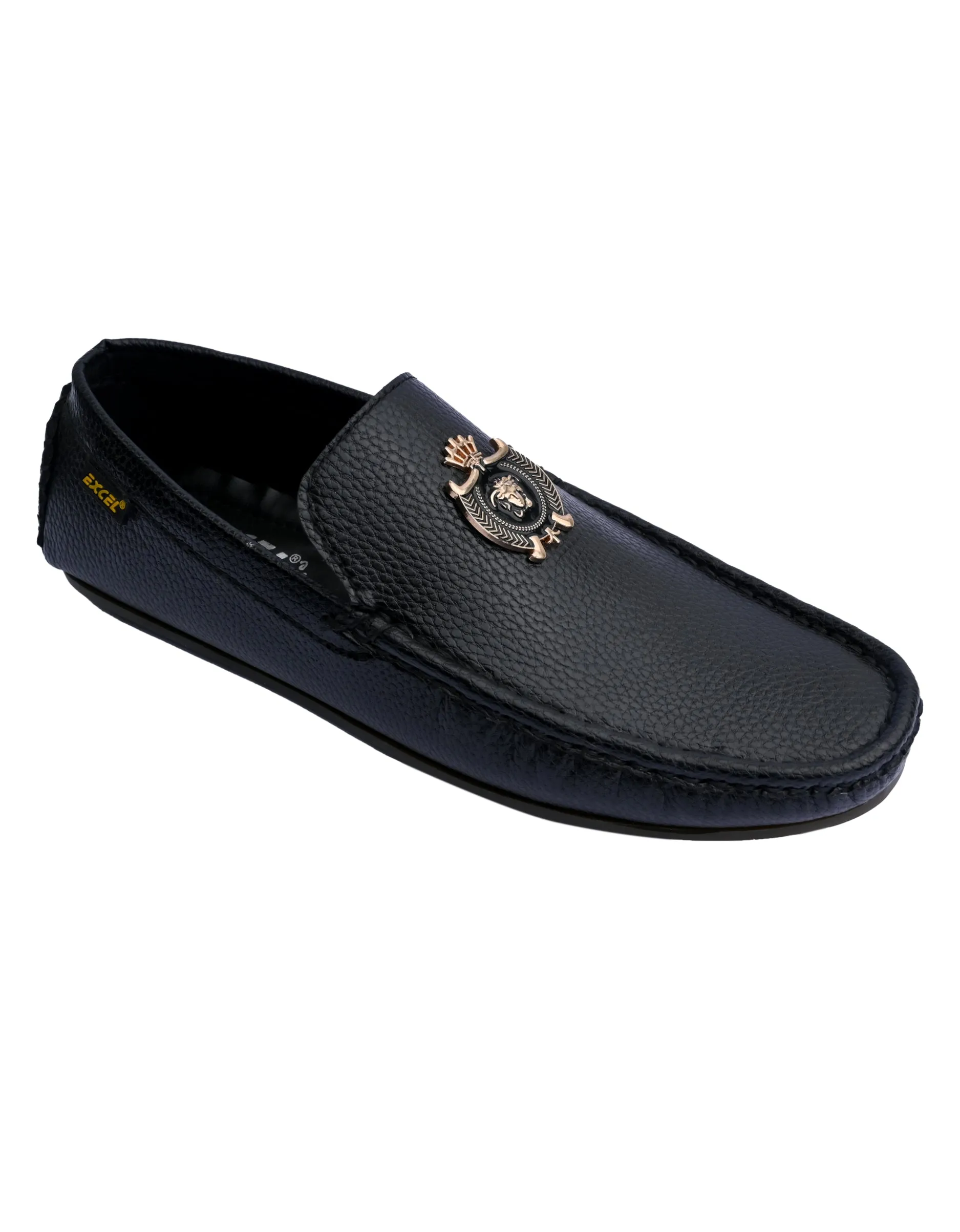 EX-8010-Black-Men Driving Moccasins