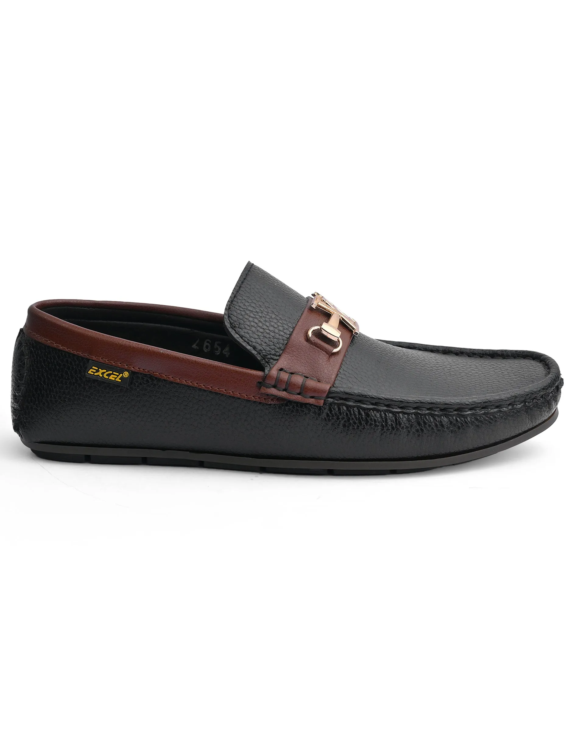 EX-8014-Black-Men Driving Moccasins