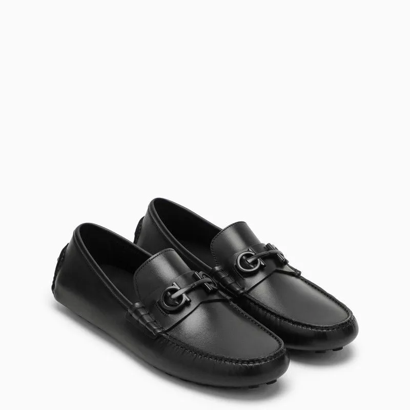 Ferragamo Multicolor Gancini Hook Moccasins for Men - SS24 Collection
