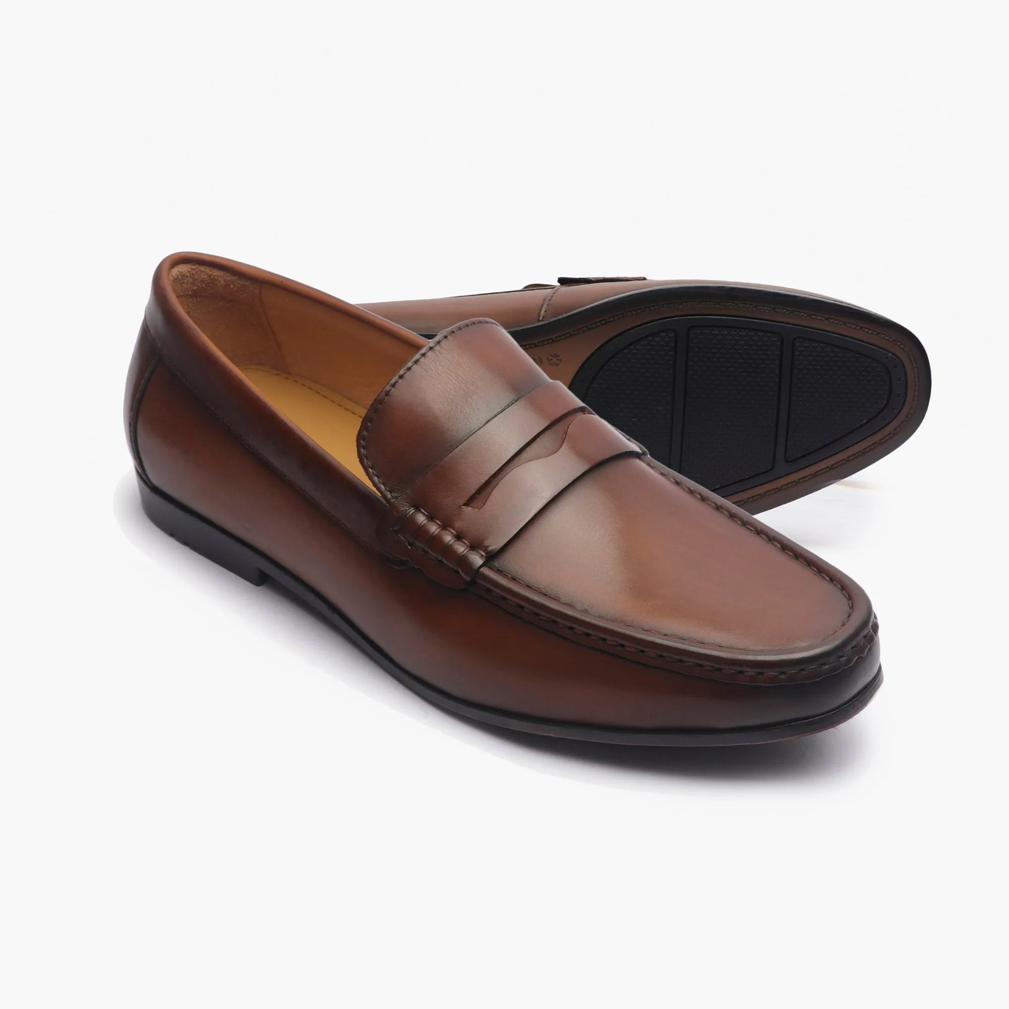 Formal Penny Slip Ons