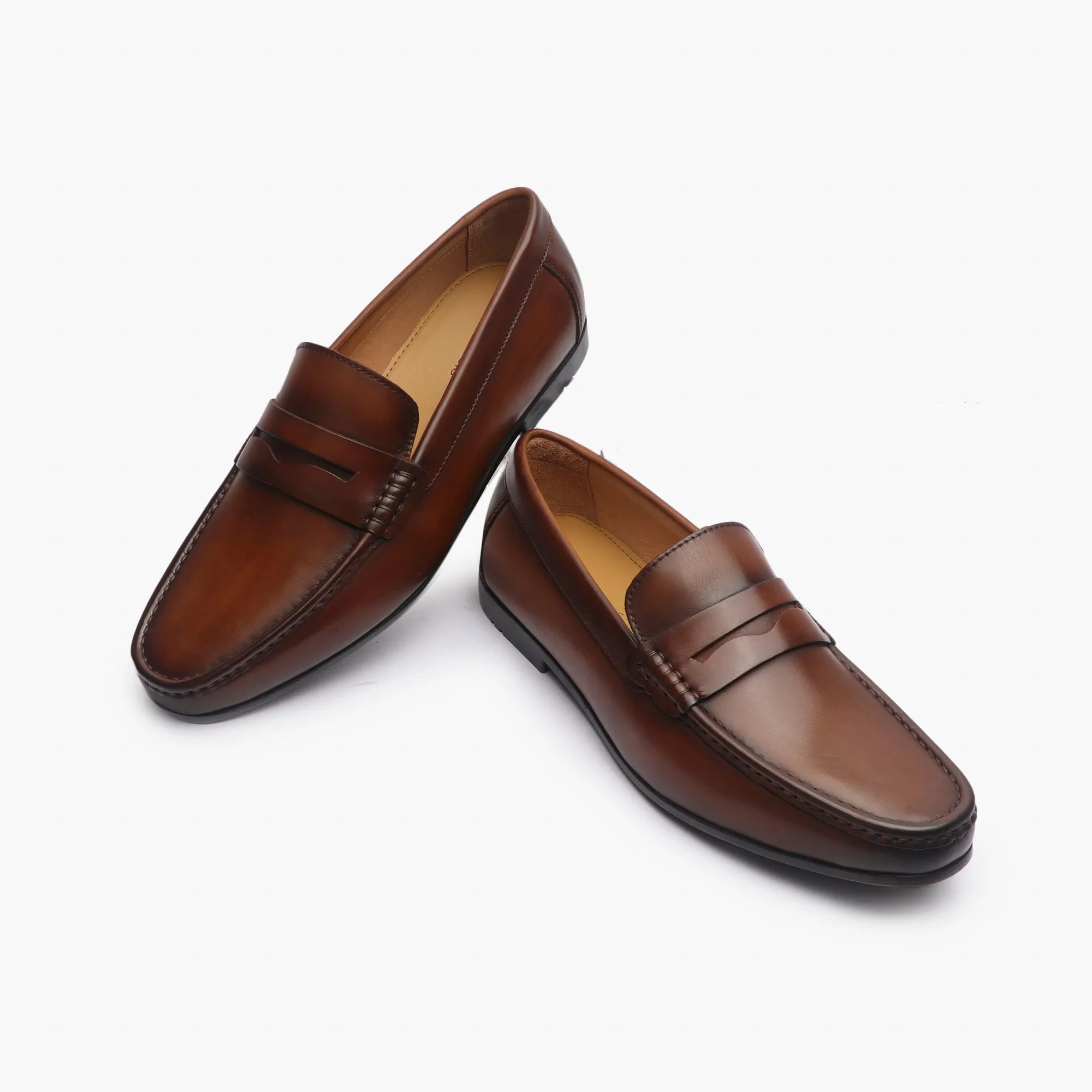 Formal Penny Slip Ons