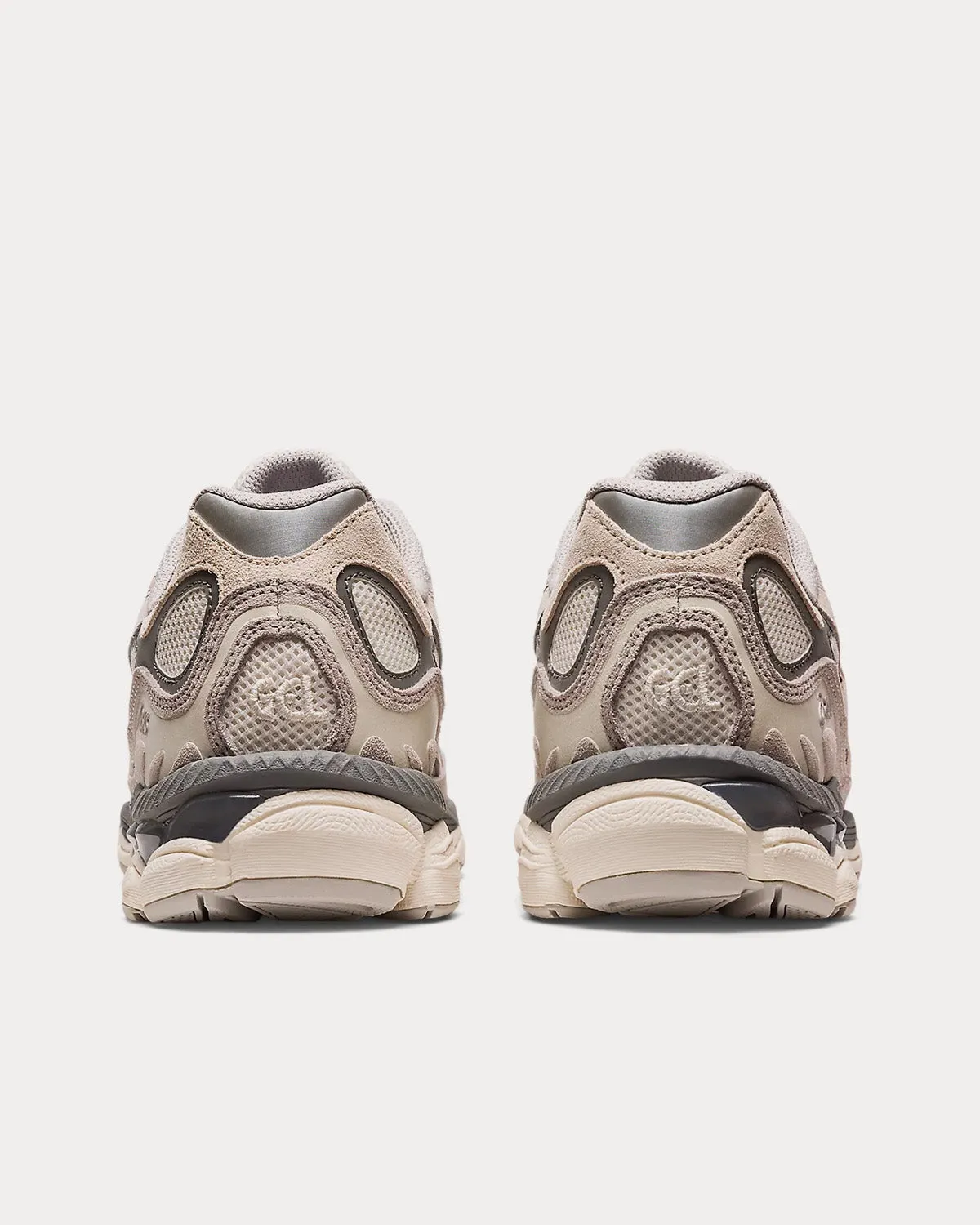 Gel-NYC Cream / Oyster Grey Low Top Sneakers