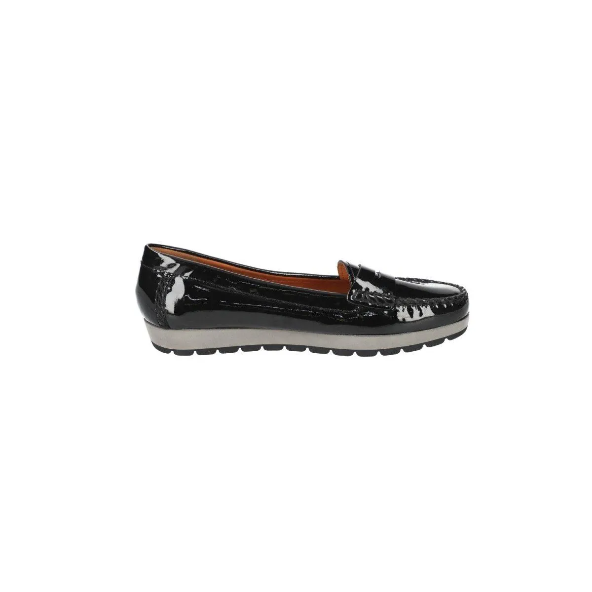 Geox Respira D Sendaloafers Patent Leather Black Colour For Women