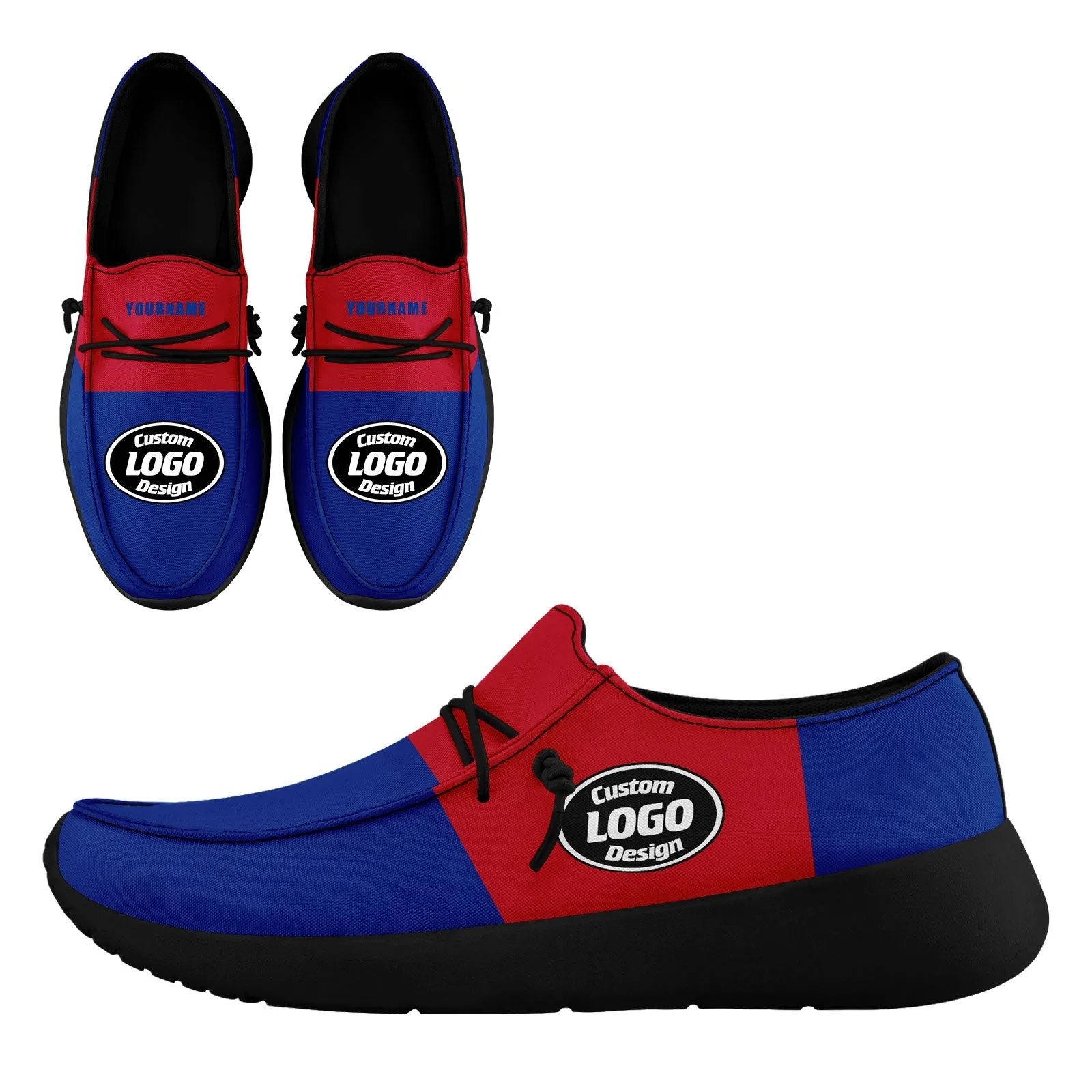 Gift Ideas,Custom Blue Red Buffalo Jacket and Sports Shoes Combo Offer Personalized Combo ZH-D020294-4