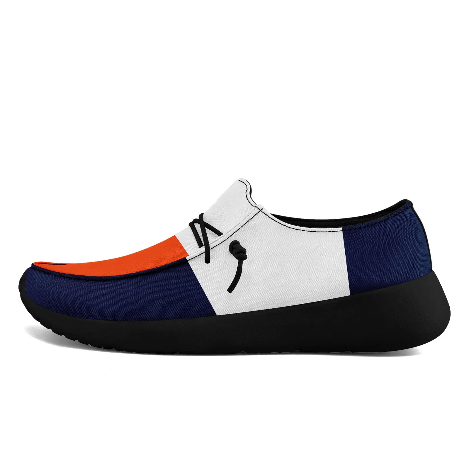 Gift Ideas,Custom White Orange Blue Denver Jacket and Sports Shoes Combo Offer Personalized Combo ZH-D020294-10