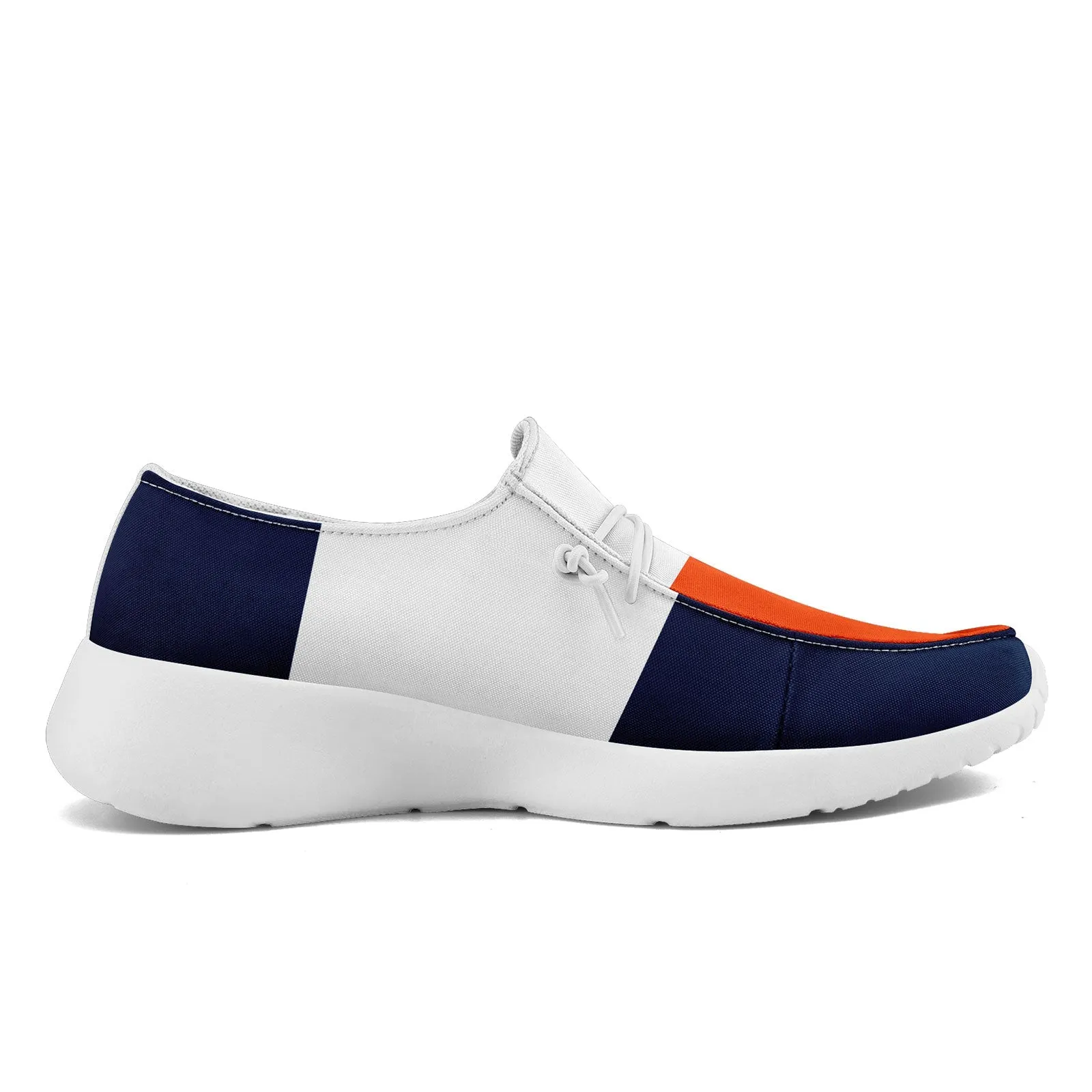 Gift Ideas,Custom White Orange Blue Denver Jacket and Sports Shoes Combo Offer Personalized Combo ZH-D020294-10