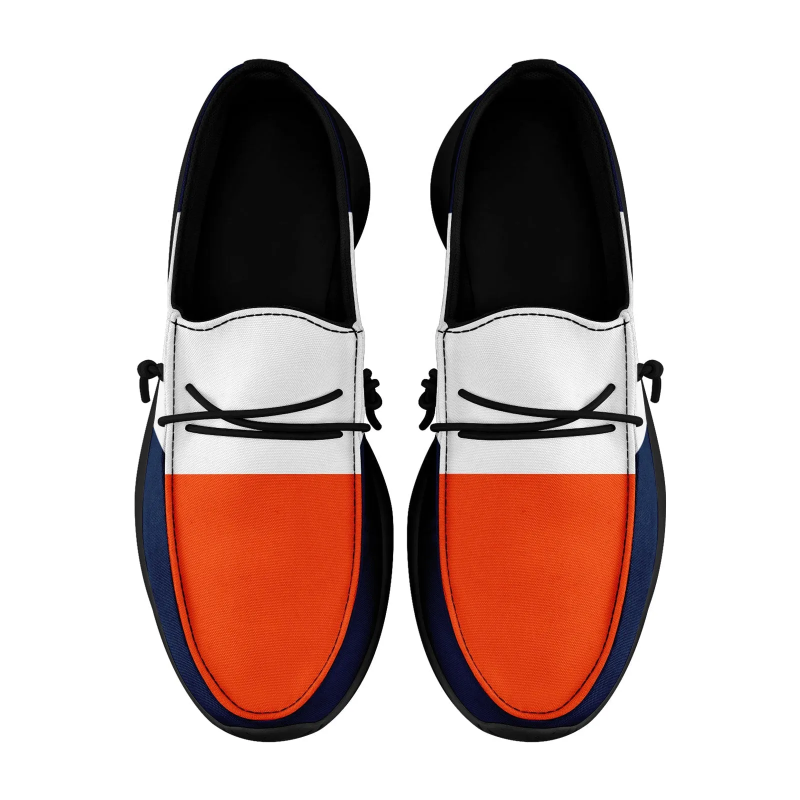 Gift Ideas,Custom White Orange Blue Denver Jacket and Sports Shoes Combo Offer Personalized Combo ZH-D020294-10