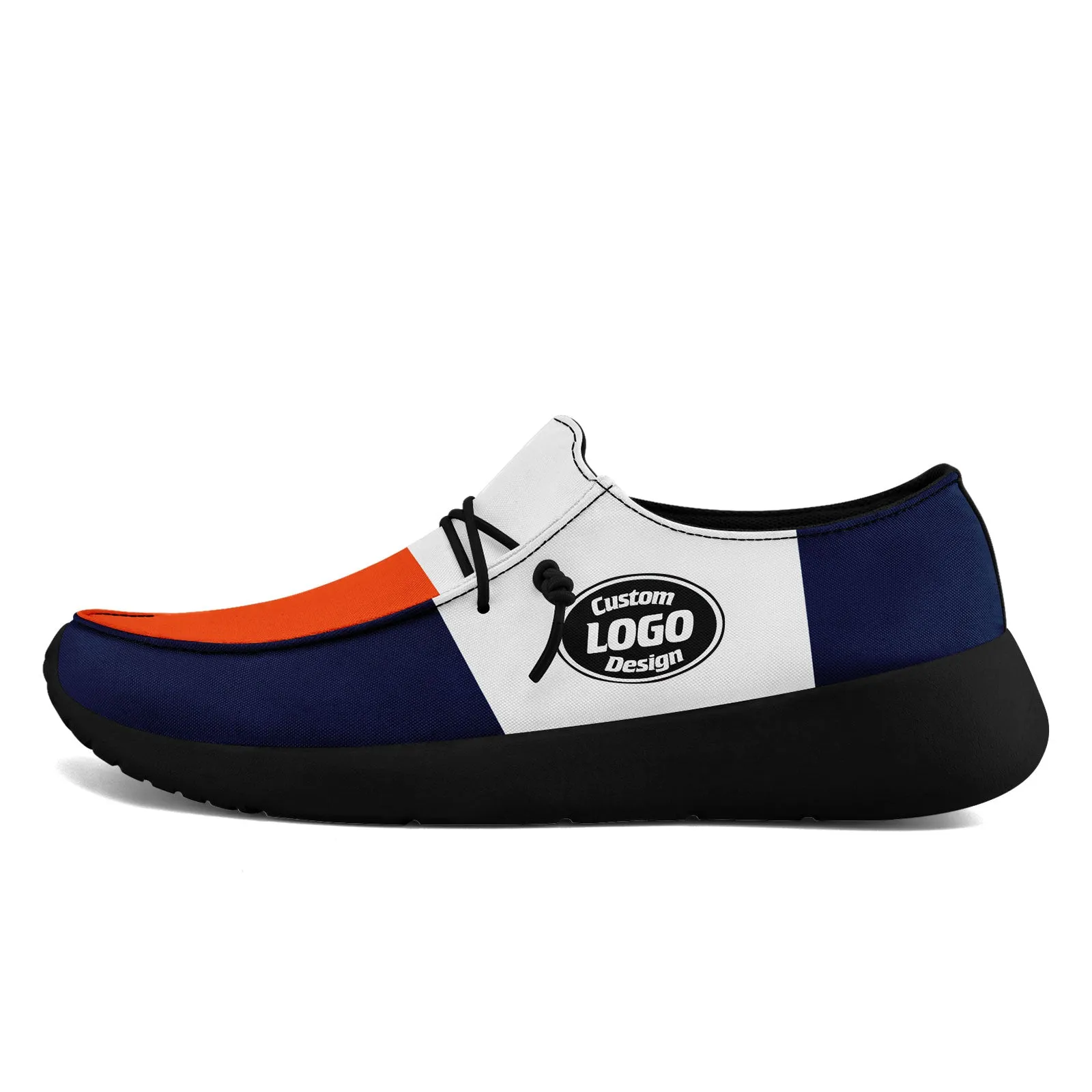 Gift Ideas,Custom White Orange Blue Denver Jacket and Sports Shoes Combo Offer Personalized Combo ZH-D020294-10
