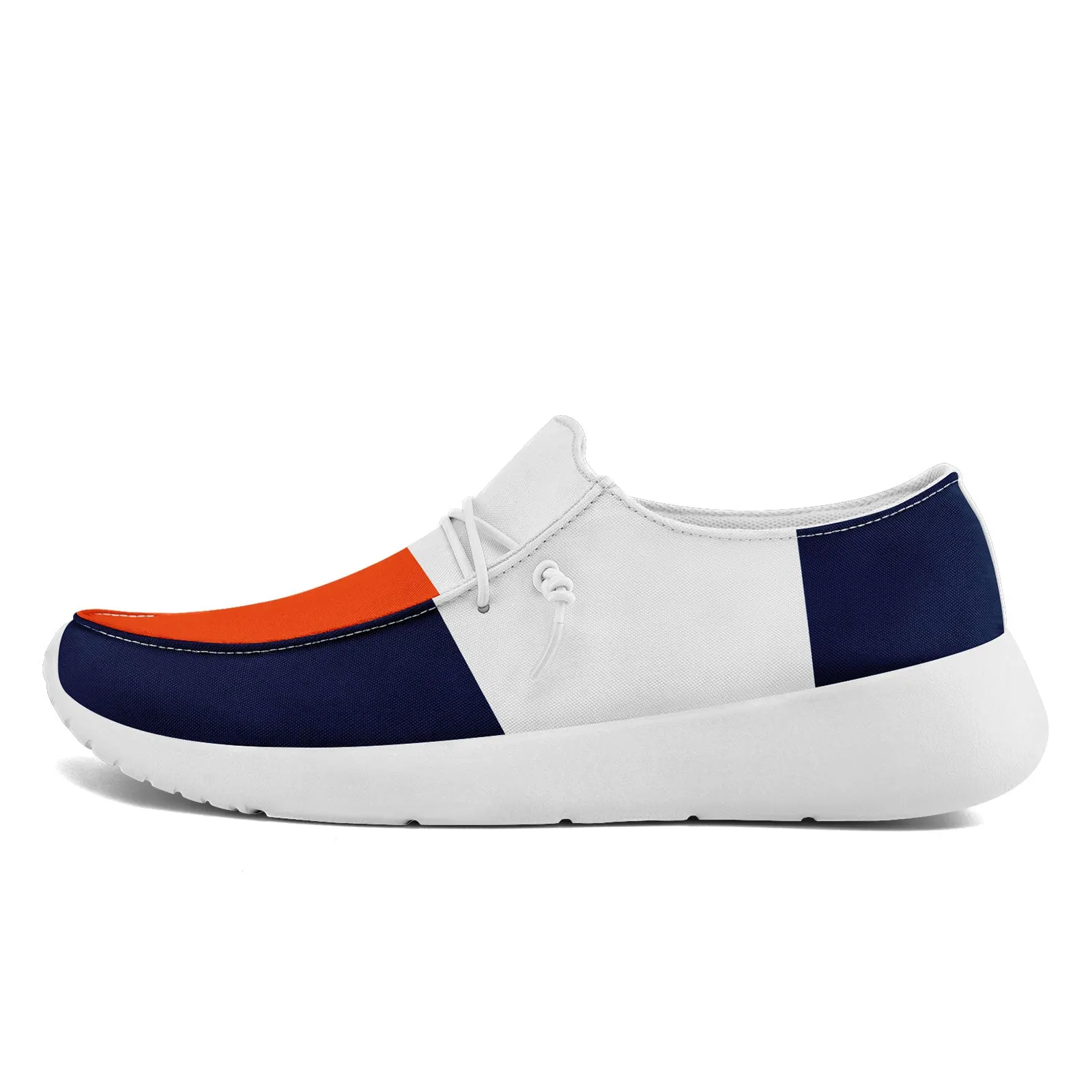 Gift Ideas,Custom White Orange Blue Denver Jacket and Sports Shoes Combo Offer Personalized Combo ZH-D020294-10