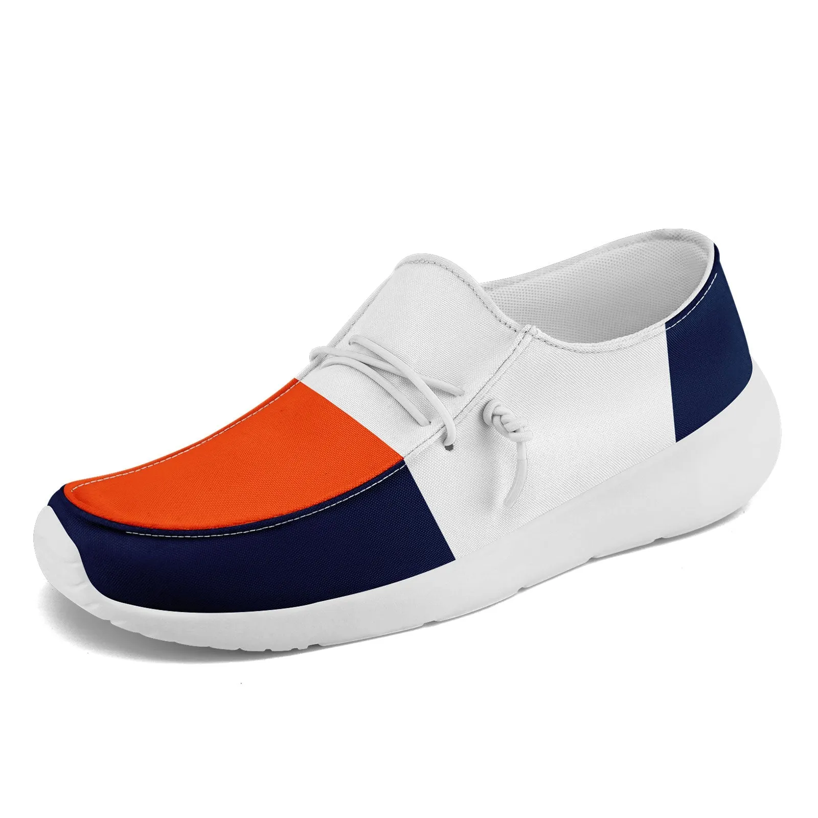 Gift Ideas,Custom White Orange Blue Denver Jacket and Sports Shoes Combo Offer Personalized Combo ZH-D020294-10