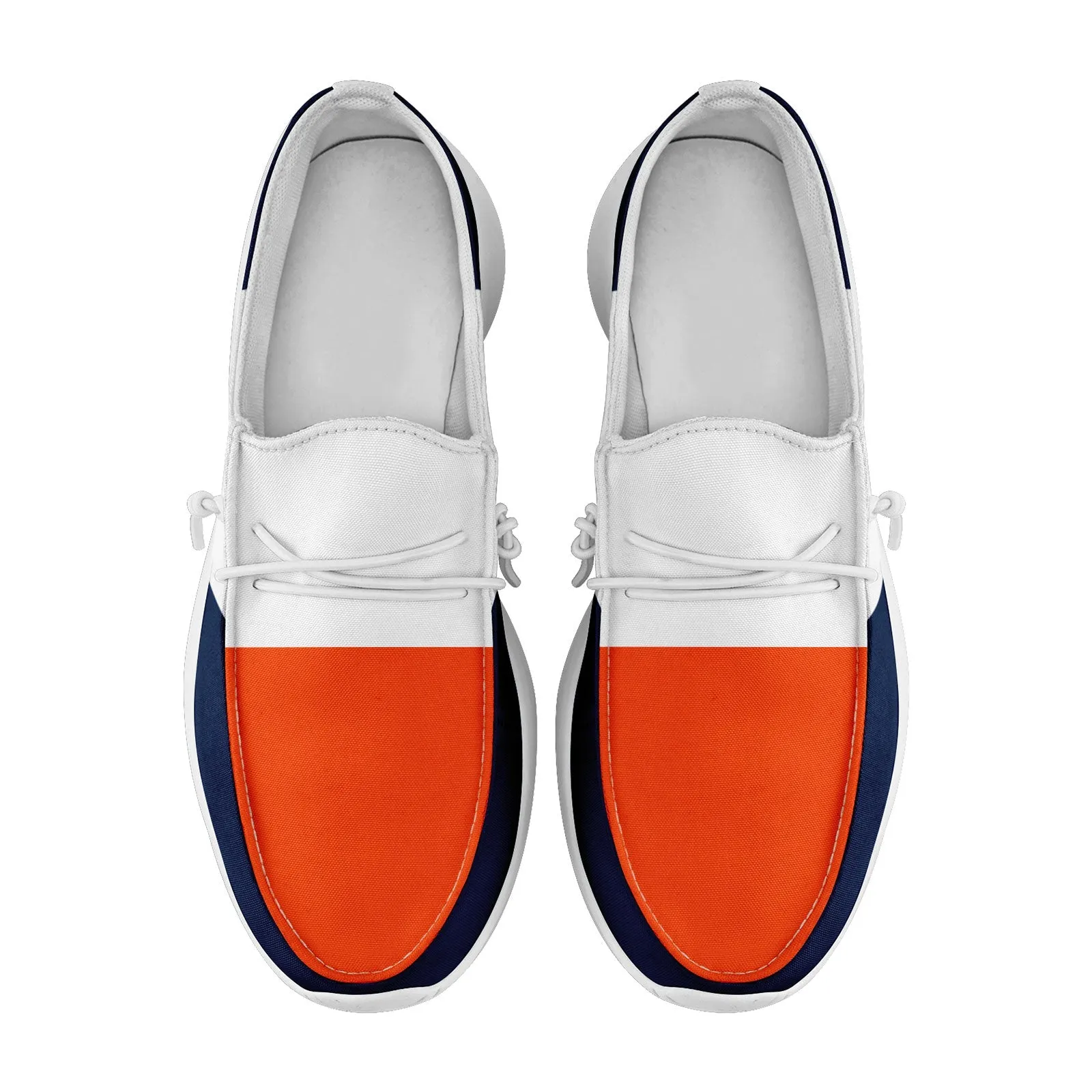 Gift Ideas,Custom White Orange Blue Denver Jacket and Sports Shoes Combo Offer Personalized Combo ZH-D020294-10