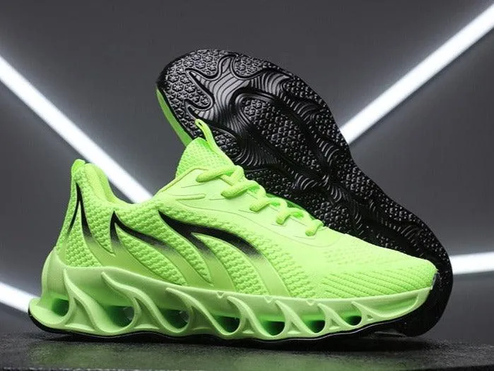 GOATFIND's BLADE Running Flames Sneakers