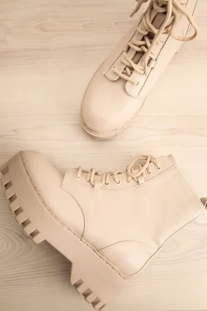 Gorgone | Lace-up Platform Boots
