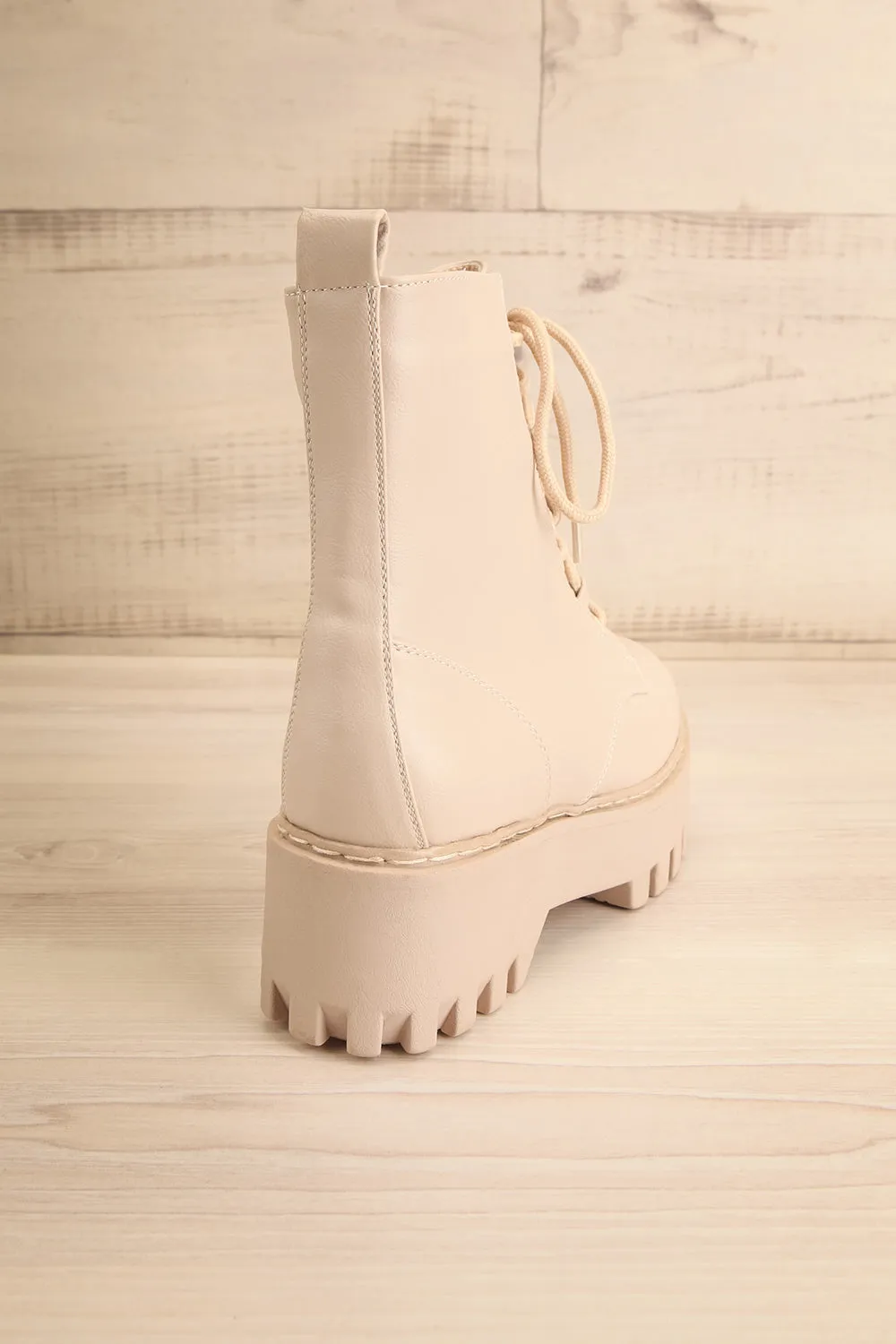Gorgone | Lace-up Platform Boots