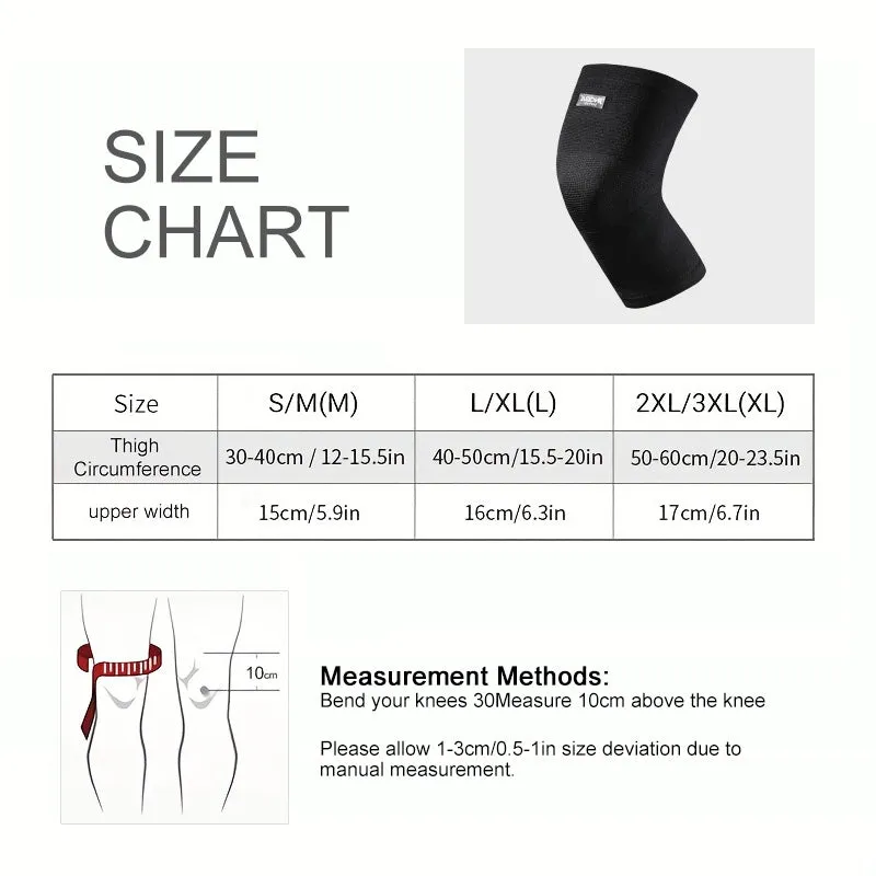 High Elastic Knee Sleeve - Compression Knee Pads