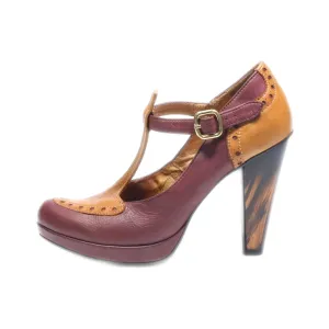 Hispanitas High-Heel Shoes Leather Multicolour Colour For Women