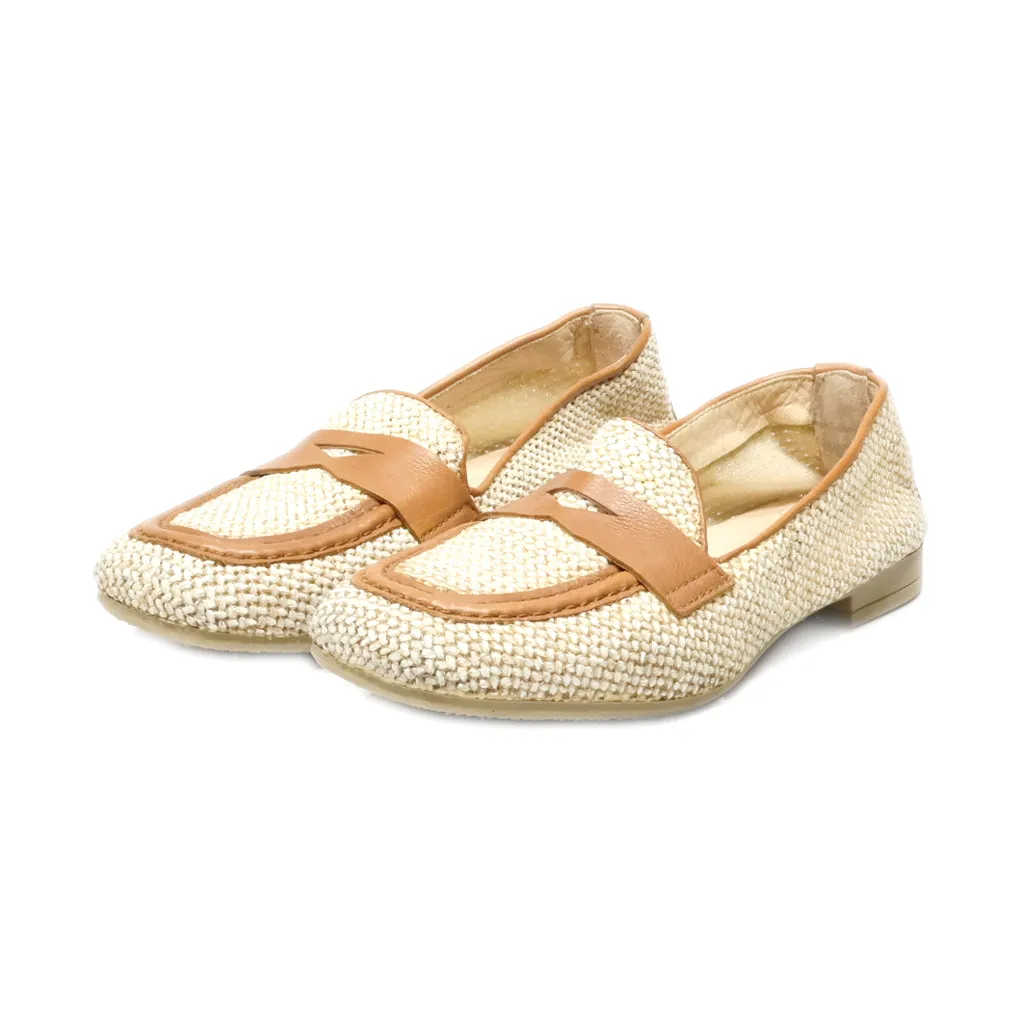Hispanitas Triflow Gel System Loafers Fabric Brown Colour For Women