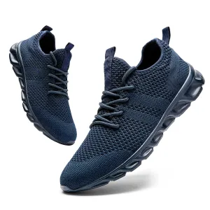 Hnzxzm 2022 Trend men's casual shoes light sneaker white large size outdoor breathable mesh fashion sports black running tennis shoes