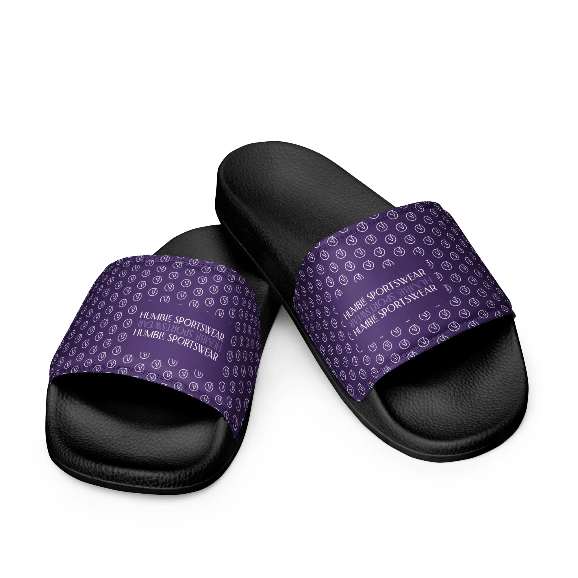 Humble Sportswear™ Men’s Pure Purple Slides Sandals