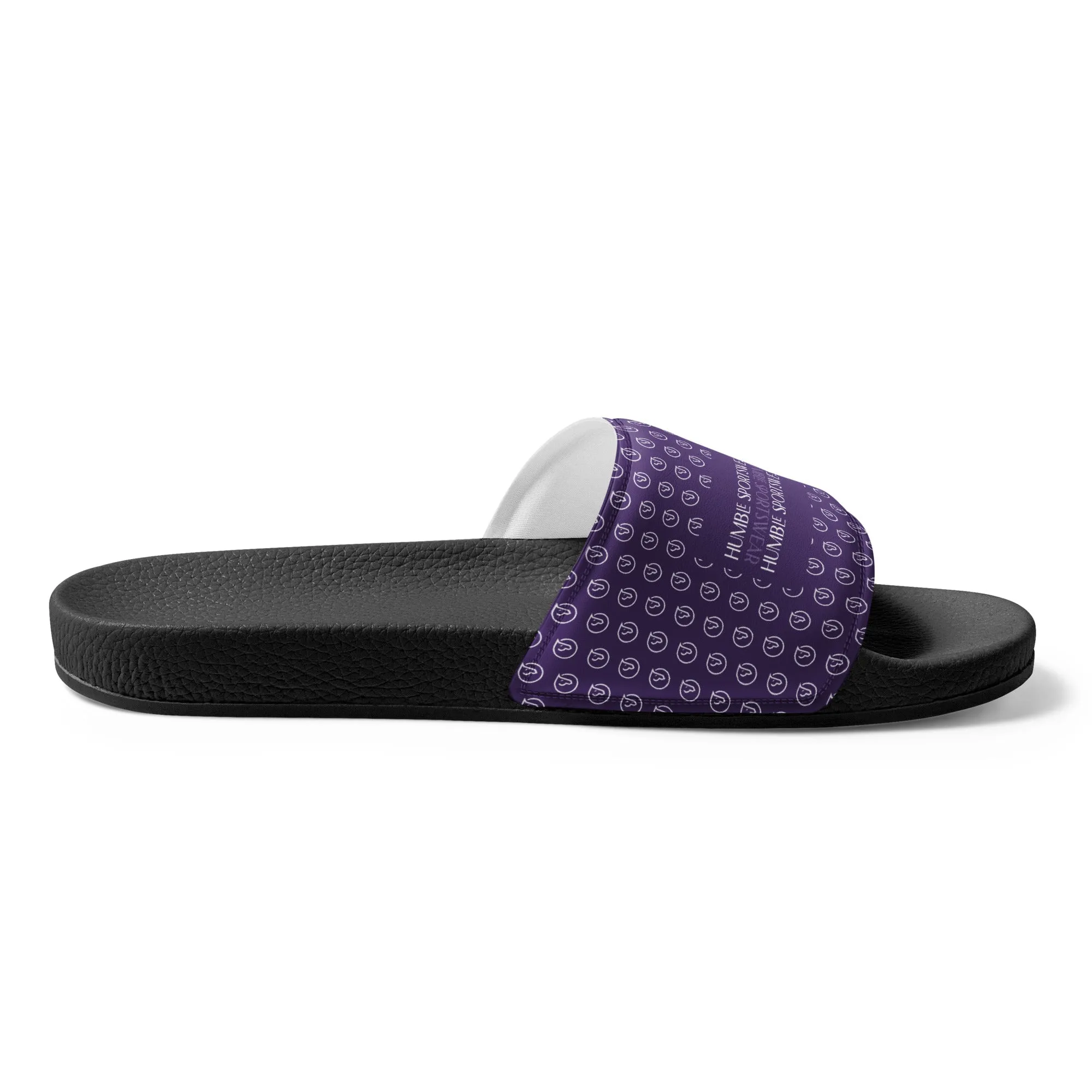 Humble Sportswear™ Men’s Pure Purple Slides Sandals