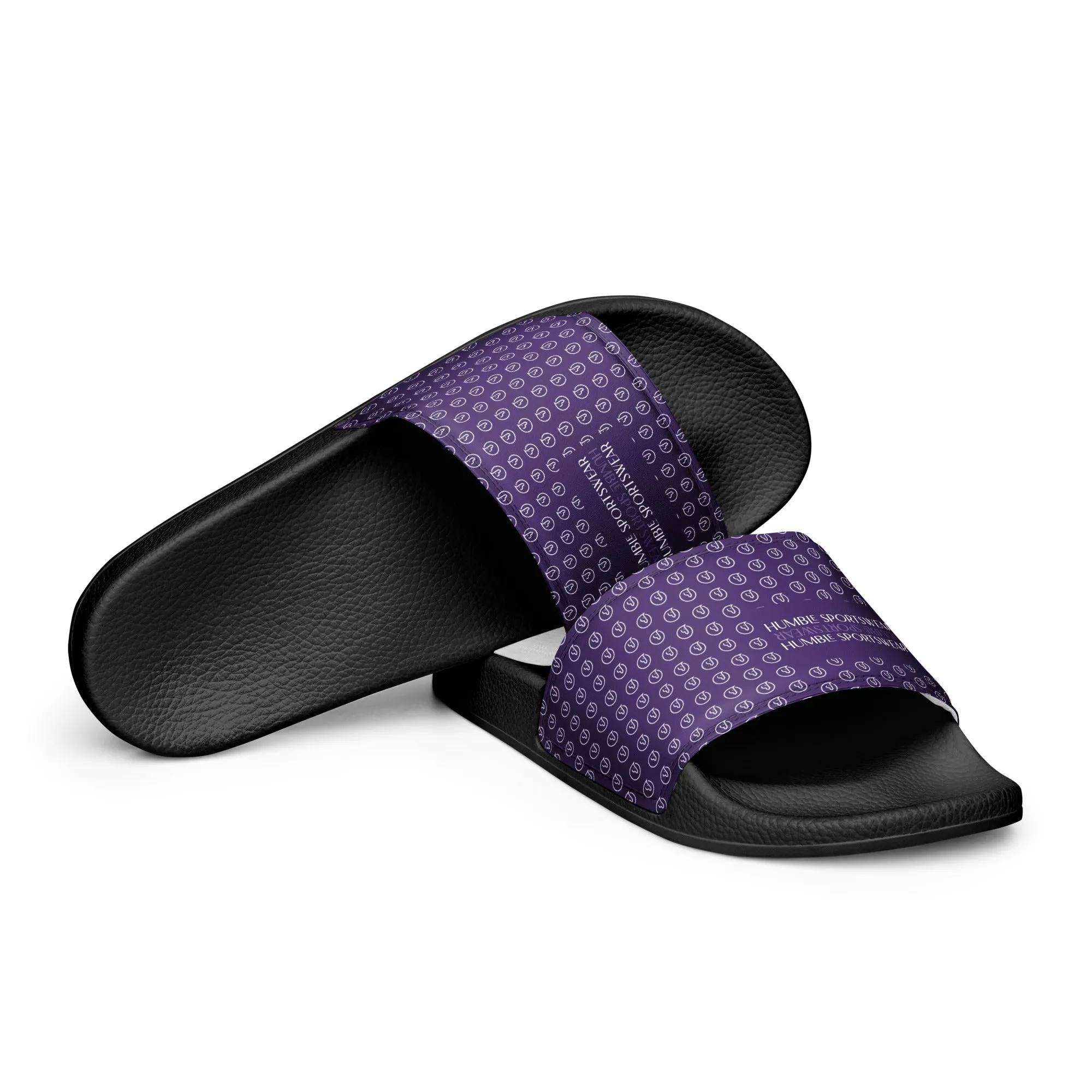 Humble Sportswear™ Men’s Pure Purple Slides Sandals
